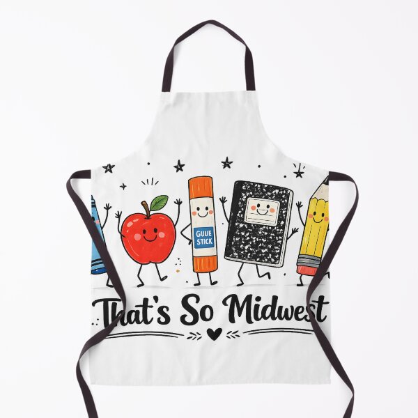 Item preview, Cute School Supplies That's So Midwest Back to School Teacher Design designed and sold by favoprintaart.