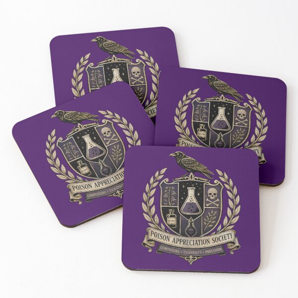 Item preview, Wednesday’s Poison Appreciation Society Crest designed and sold by agearb.