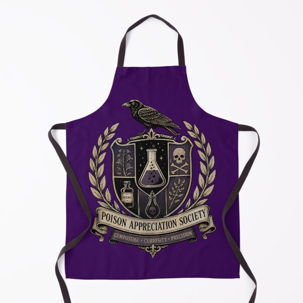 Item preview, Wednesday’s Poison Appreciation Society Crest designed and sold by agearb.