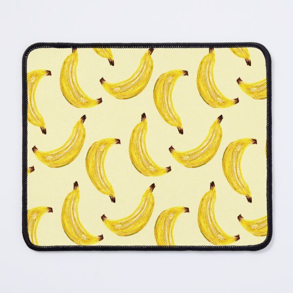 Item preview, Hand Painted Painterly Watercolor Bananas Light Yellow designed and sold by JasmineGDesigns.