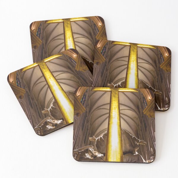 Item preview, Paris, France - Glowing Golden Cross at Notre Dame Cathedral designed and sold by jrtwynam.