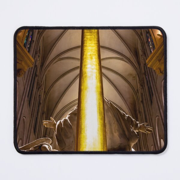Item preview, Paris, France - Glowing Golden Cross at Notre Dame Cathedral designed and sold by jrtwynam.