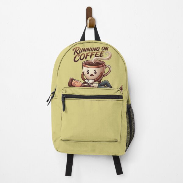 Item preview, Running on Coffee CPR Cute Caffeine Addiction Graphic designed and sold by Northern Glow Art.