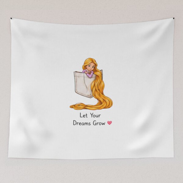 Item preview, Let Your Dreams Grow Cute Princess designed and sold by DailyDoodlesBySumbul.