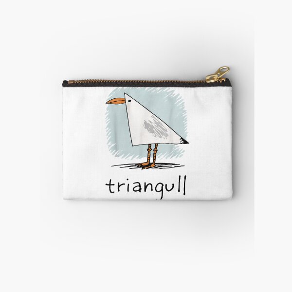 Item preview, Triangull Geometric Seagull Funny Bird Pun Doodle Illustration Art designed and sold by DuneHaicna.