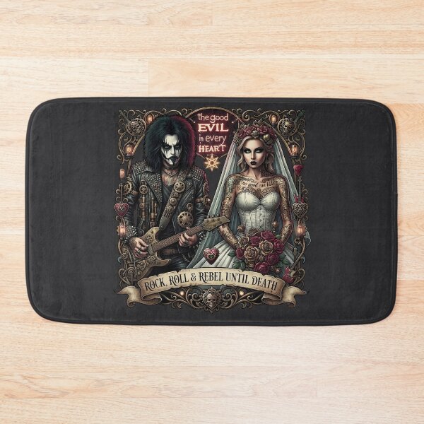 Item preview, Gothic Rocker Bride Steampunk Guitar designed and sold by Voodoo Store Paranormal Collections.