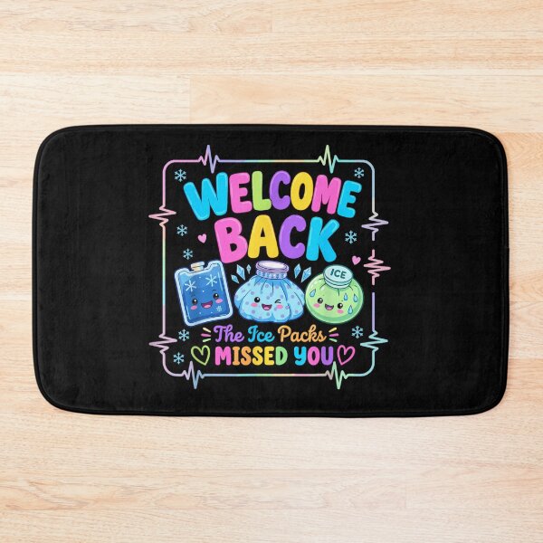 Item preview, Welcome Back The Ice Packs Missed You School Nurse Cute Kawaii designed and sold by DuneHaicna.