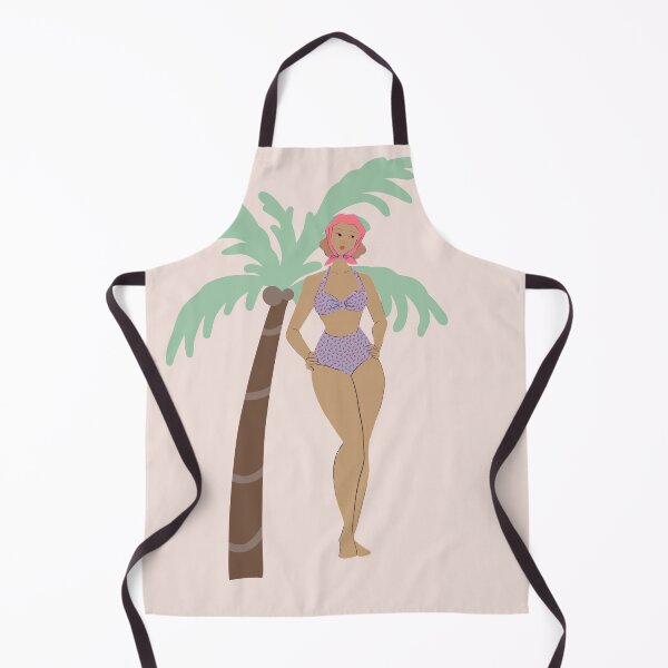 Item preview, Minimalistic Boho Woman with Palm Tree Summer Art designed and sold by ArtbyAfroditi.