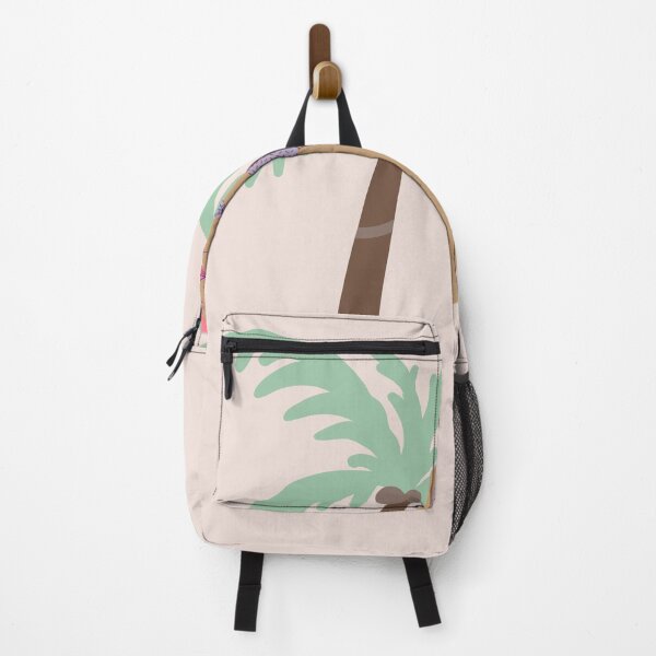 Item preview, Minimalistic Boho Woman with Palm Tree Summer Art designed and sold by ArtbyAfroditi.