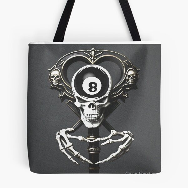 Item preview, Skulls Eight Ball designed and sold by Altar Ego Art.