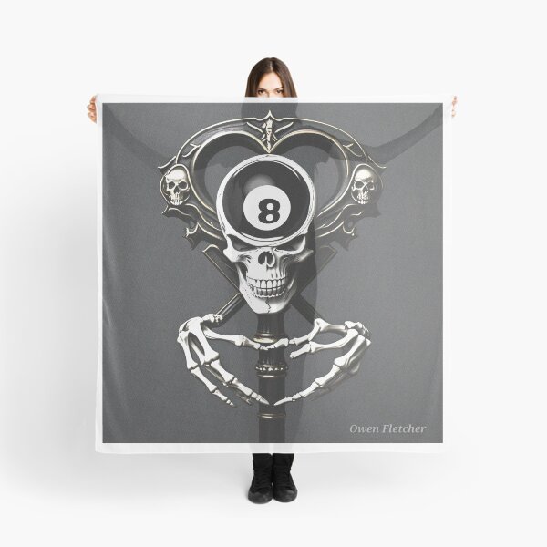 Item preview, Skulls Eight Ball designed and sold by Altar Ego Art.
