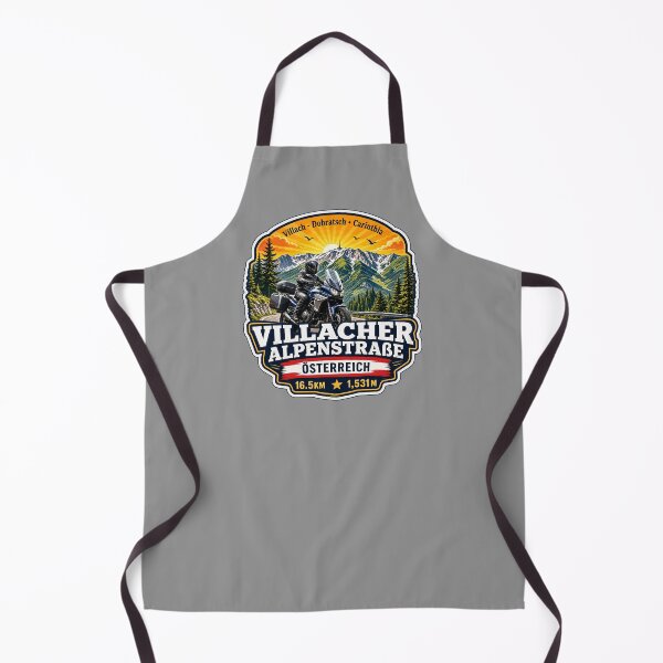 Item preview, Villach Alpine Road Austria Villacher Alpenstrasse Motorcycle Sticker TShirt 01 designed and sold by OuterShellUK.