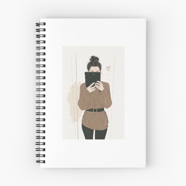 Item preview, Cozy Hidden Face – Minimalist Woman designed and sold by Sztyep88.