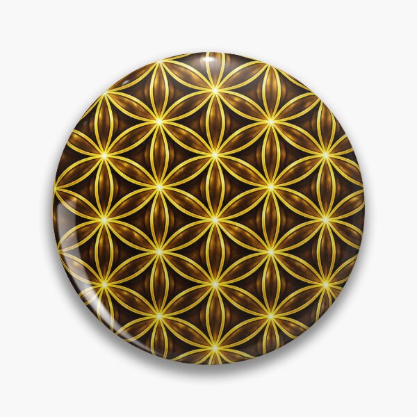 Item preview, Luxury Golden Flower of Life Sacred Geometry | Premium Spiritual Mandala Design designed and sold by SketchPalet.