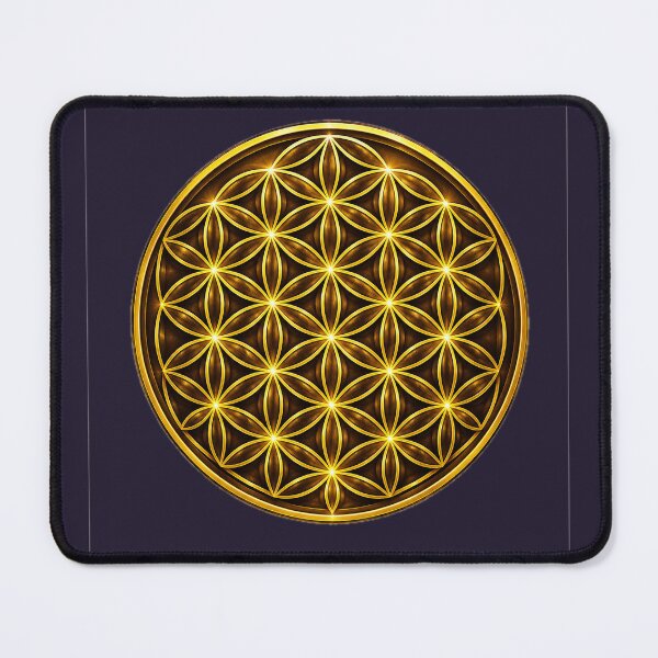 Item preview, Luxury Golden Flower of Life Sacred Geometry | Premium Spiritual Mandala Design designed and sold by SketchPalet.