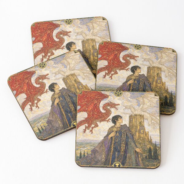 Item preview, The Tower of Merlin | Arthurian Legend Wall Art designed and sold by Stoneflower-Art.
