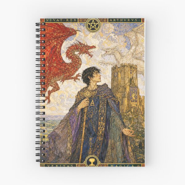 Item preview, The Tower of Merlin | Arthurian Legend Wall Art designed and sold by Stoneflower-Art.