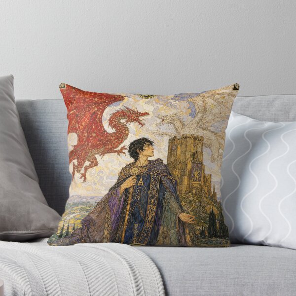 Item preview, The Tower of Merlin | Arthurian Legend Wall Art designed and sold by Stoneflower-Art.