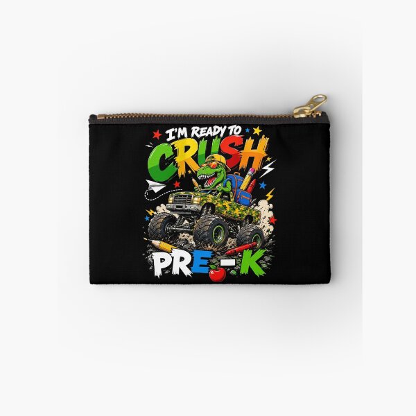 Item preview, I'm Ready To Crush Pre-K Dinosaur Monster Truck designed and sold by Vermanartist.