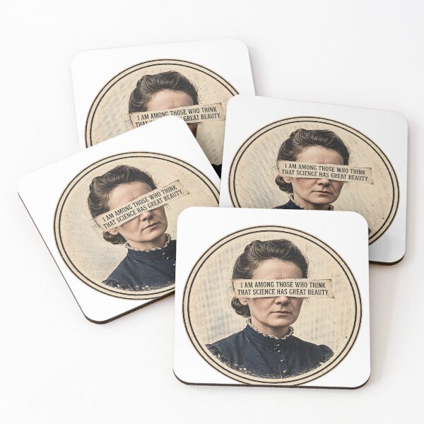 Item preview, Women In STEM Marie Curie - Science Has Great Beauty designed and sold by Neurospicy Trolls.