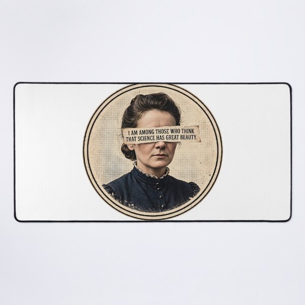 Item preview, Women In STEM Marie Curie - Science Has Great Beauty designed and sold by Neurospicy Trolls.
