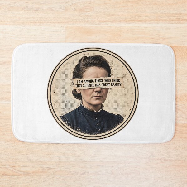 Item preview, Women In STEM Marie Curie - Science Has Great Beauty designed and sold by Neurospicy Trolls.