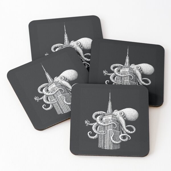 Item preview, Octopus Kong white KO designed and sold by HabbyArt.