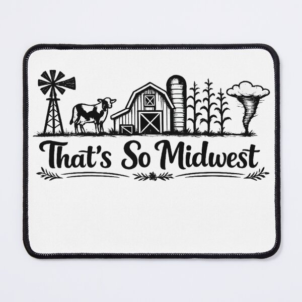 Item preview, That's So Midwest Vintage Farm Barn Windmill Cow Country Life Design designed and sold by favoprintaart.