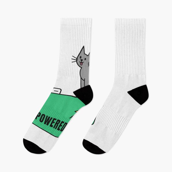 Item preview, Powered By ADHD Cat Pink – Playful Kitty Energy Graphic designed and sold by Charonde.