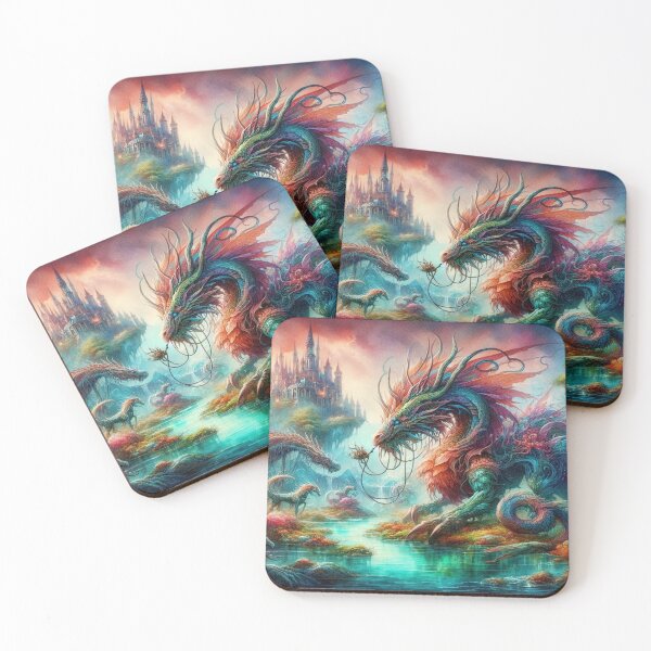 Item preview, Painterly Realistic Dragon Realm Portrait designed and sold by FotoworldEdel.