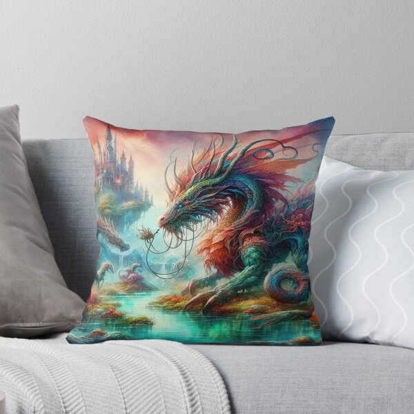 Item preview, Painterly Realistic Dragon Realm Portrait designed and sold by FotoworldEdel.