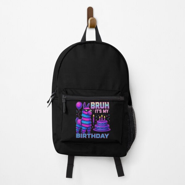 Item preview, Bruh Its My Birthday Funny Neon Llama Pinata Meme designed and sold by Vermanartist.
