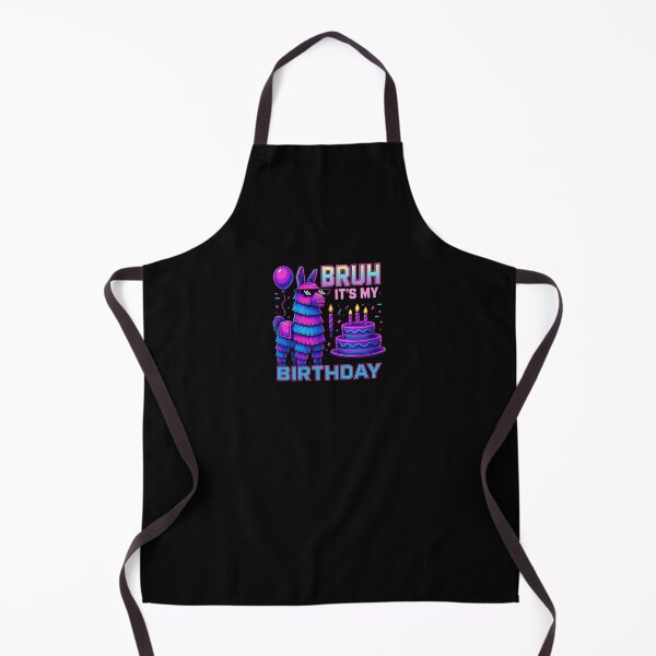 Item preview, Bruh Its My Birthday Funny Neon Llama Pinata Meme designed and sold by Vermanartist.