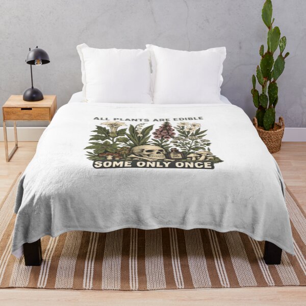 Item preview, All Plants Are Edible Some Only Once Vintage Poisonous Plants Design designed and sold by favoprintaart.