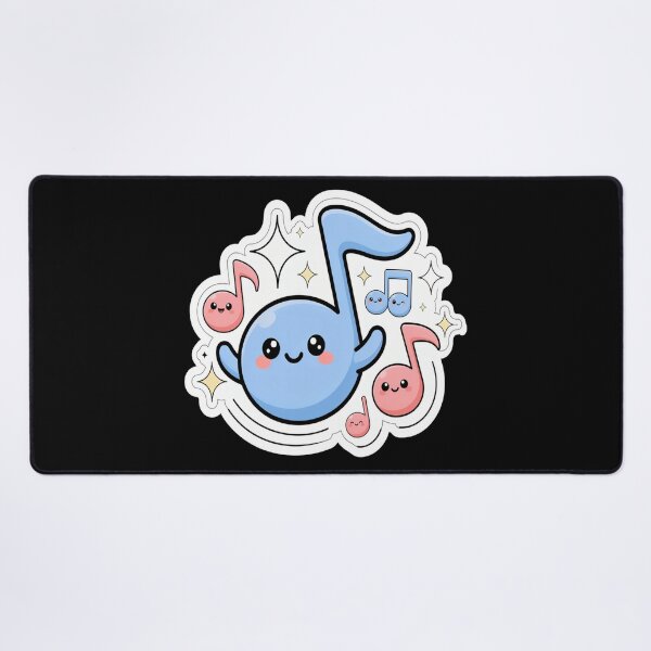 Item preview, Cute Musical Note – Kawaii Music Character Design designed and sold by Midnight Veil Designs.