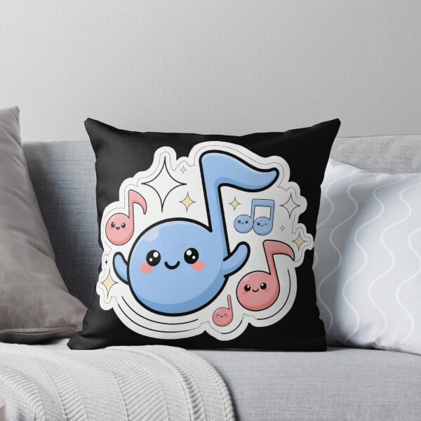 Item preview, Cute Musical Note – Kawaii Music Character Design designed and sold by Midnight Veil Designs.