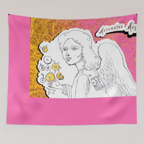 Item preview, Automaton Angel (Drawing by ACCI) designed and sold by VanyssaGraphics.