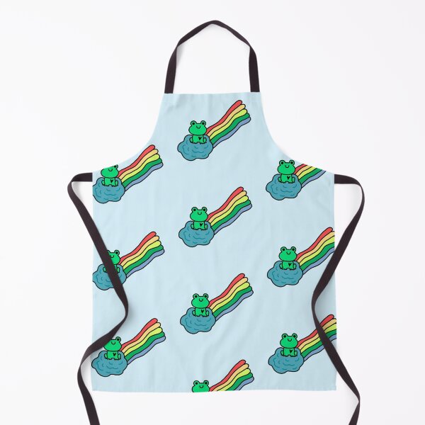 Item preview, Happy Rainbow Frog Doodle designed and sold by MiaBellaGirl.