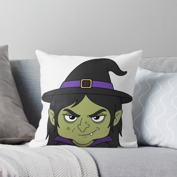 Item preview, Cute Witch Cartoon Halloween Character designed and sold by teeperfect.