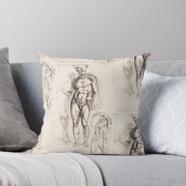 Item preview, Winged Male Nude Anatomical Study designed and sold by artofuniverse.