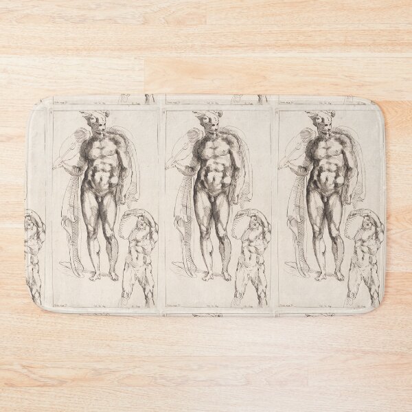 Item preview, Winged Male Nude Anatomical Study designed and sold by artofuniverse.