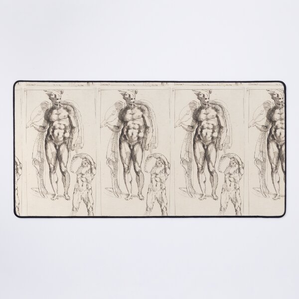 Item preview, Winged Male Nude Anatomical Study designed and sold by artofuniverse.
