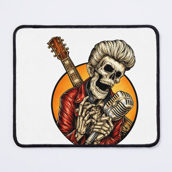 Item preview, Rockabilly Rebel Skeleton Musician (أو "Rhythm and Bones: The Rockabilly Skeleton designed and sold by Antony004.