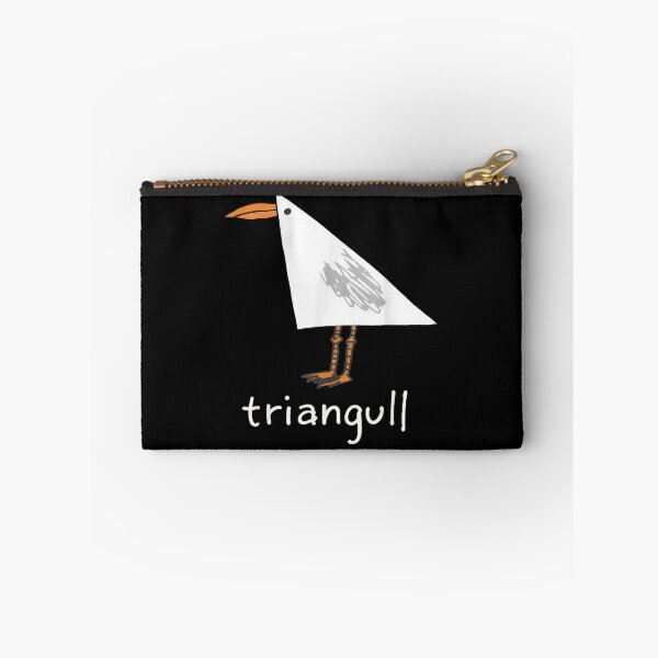 Item preview, Funny Geometric Triangull Seagull Pun Minimalist Abstract Bird Artwork Graphic Design designed and sold by GalenoHenley.