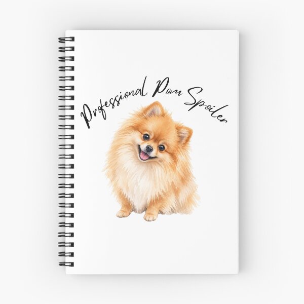 Item preview, Pomeranian Professional Pom Spoiler designed and sold by MoonMonkeyNbear.