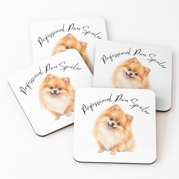 Item preview, Pomeranian Professional Pom Spoiler designed and sold by MoonMonkeyNbear.