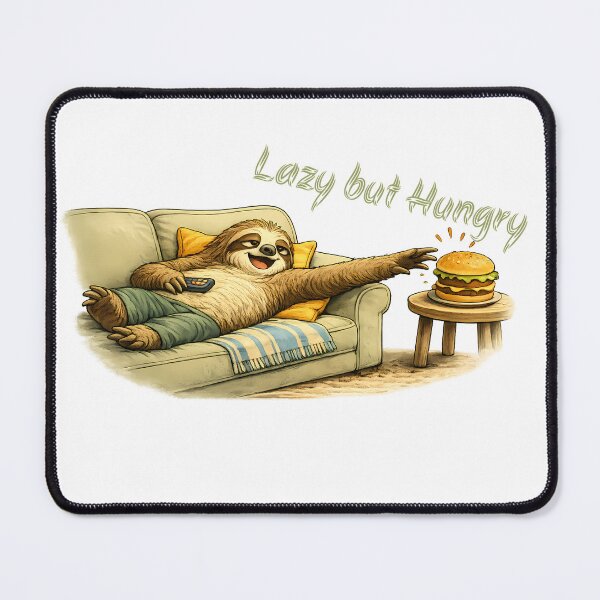 Item preview, Lazy Sloth But Hungry Cartoon designed and sold by Buli89.