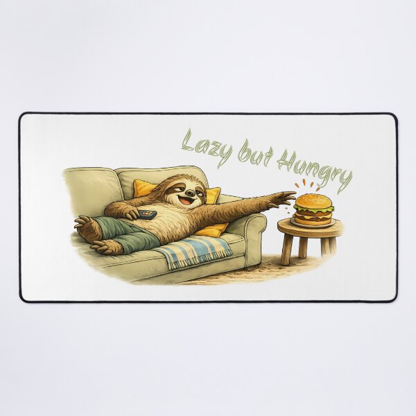 Item preview, Lazy Sloth But Hungry Cartoon designed and sold by Buli89.