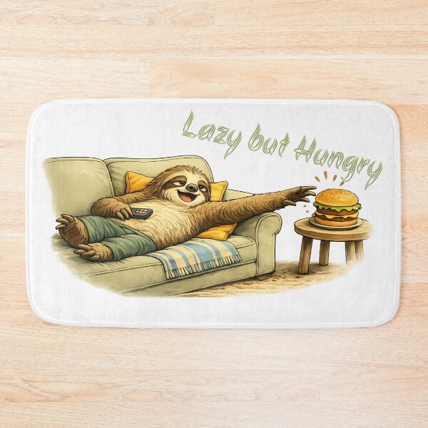 Item preview, Lazy Sloth But Hungry Cartoon designed and sold by Buli89.