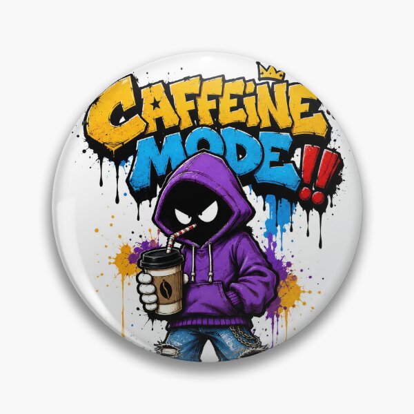 Item preview, caffeine boy designed and sold by aliraweb.